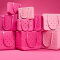 Hot pink Crock Tote